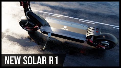 Solar R1 Electric Scooter 6 Things You Need To Know Youtube