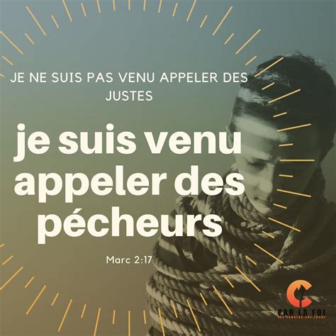 Je suis venu appeler des pécheurs C Par la foi