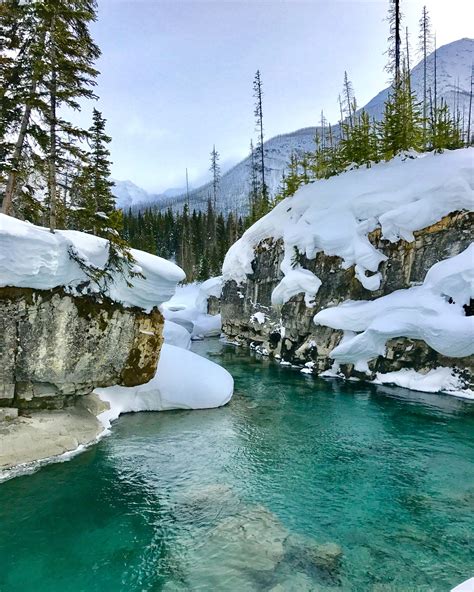 Marble Canyon in Kootenay National Park, BC. | Kootenay national park, Marble canyon, National parks