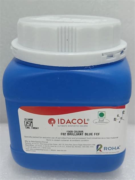 Idacol Roha Powder Brilliant Blue FCF At Rs 1450 Kilogram In New