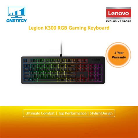 Lenovo Legion K300 RGB Gaming Keyboard GY40Y57708 Shopee Malaysia