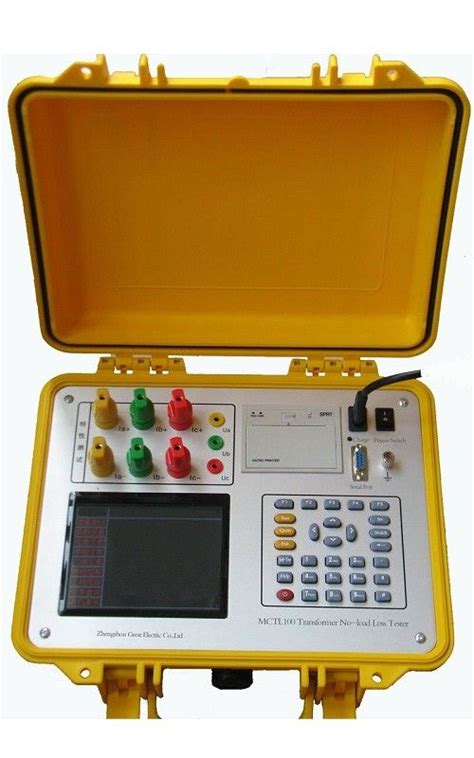 750v Transformer Test Equipment Portable Transformer Loss Tester