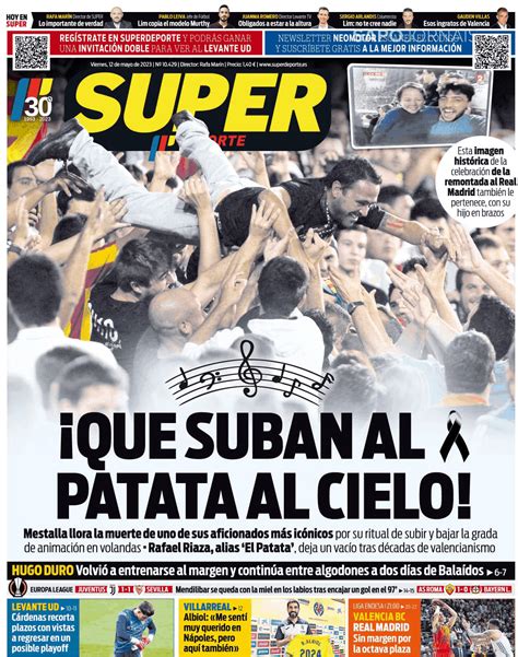 Super Deporte 12 mai 2023 Jornais e Revistas SAPO pt Última