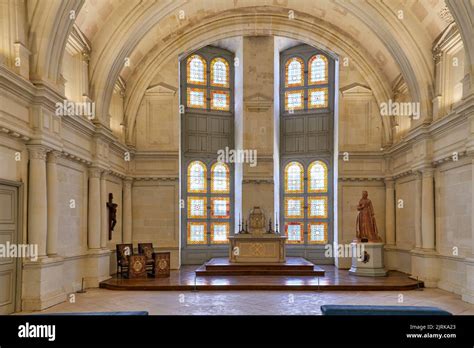 Chateau De Chambord France The Chapel Stock Photo Alamy