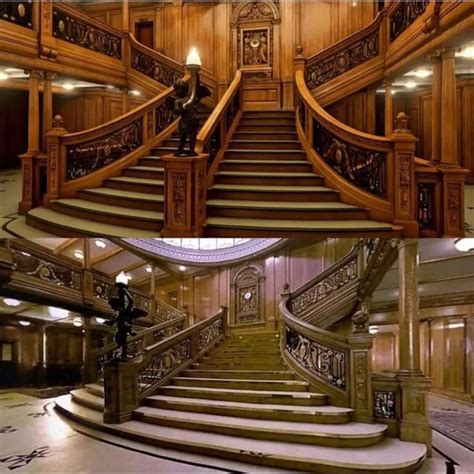 Pin De Darren Pope En The Grand Staircase Olympic Titanic