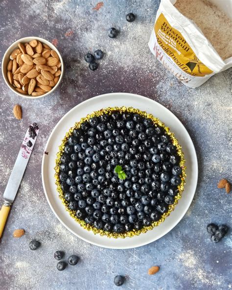 Blueberry And Almond Frangipane Tart The Italian Baker