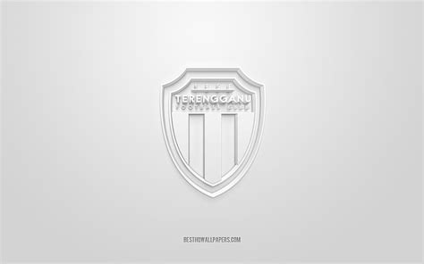 Terengganu FC Creative 3D Logo White Background 3d Emblem Malaysian