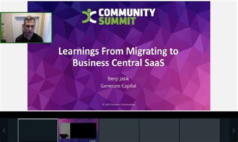 Learnings From Migrating To Business Central SaaS Dynamics Communities