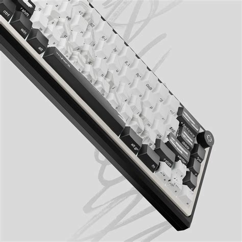 Clavier Mécanique 65% Blanc Tryhard – Performance et Design Compact