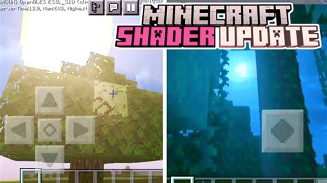 Shader Optimizados Al Fin En Minecraft Pe 1 20 Shaders Graphics Update Android Xbox Pc Youtube