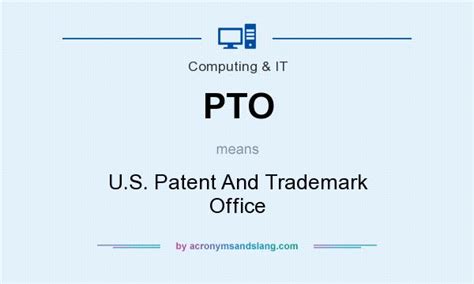 pto  patent  trademark office  governmental military