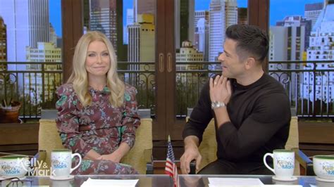 Live’s Kelly Ripa admits ‘there’s panic at home’ as husband Mark Consuelos asks if their ...