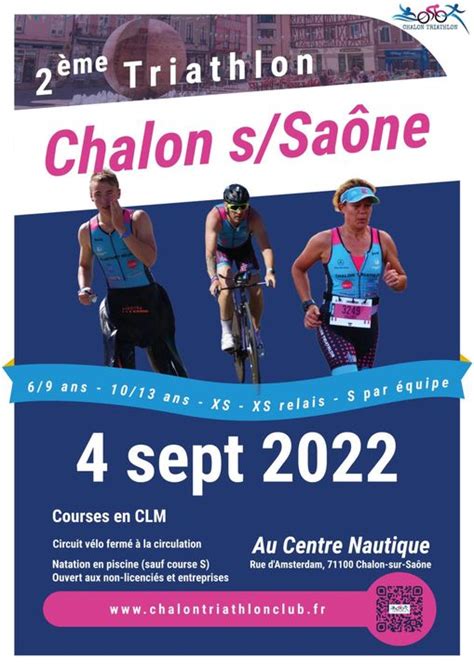 Triathlon Chalon Sur Sa Ne Septembre Ligue Bourgogne