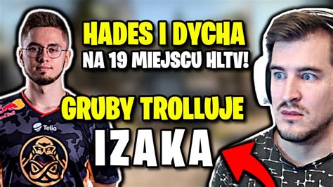 Gruby Trolluje Izaka Polacy Z Ence Awans Na Miejsce Hltv Byali Mu