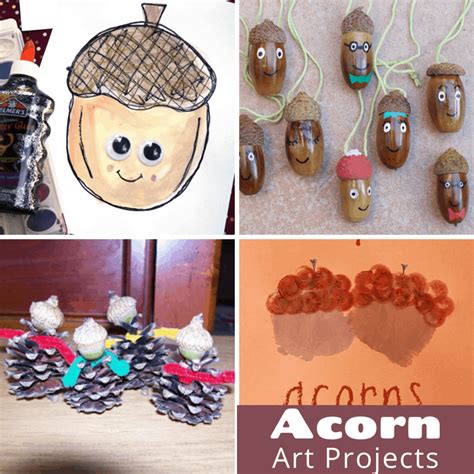 10 Awesome Acorn Art Projects for Preschoolers