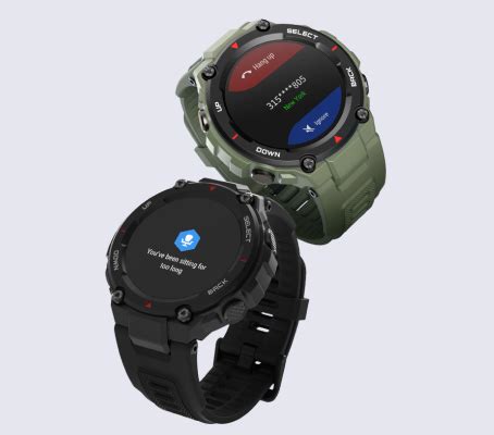 Умные часы Amazfit T-Rex хаки : купить по выгодной цене в интернет ...