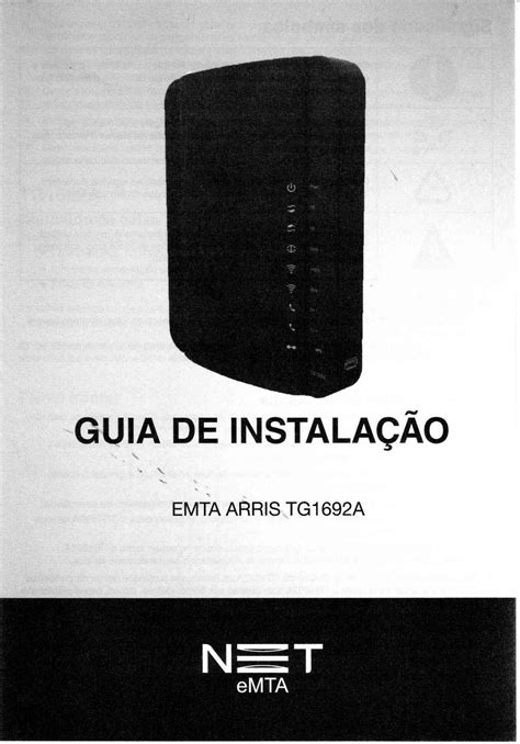 Guia De Instalação Emta Arris Net Tg1692a By Eletronicaparamakers Issuu