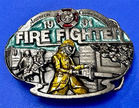 1981 Fire Fighter Commemorative Collection Vintage Ar Gem