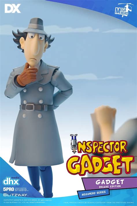 Inspector Gadget (Deluxe Version) - Inspector Gadget - 1/12 Scale PVC ...