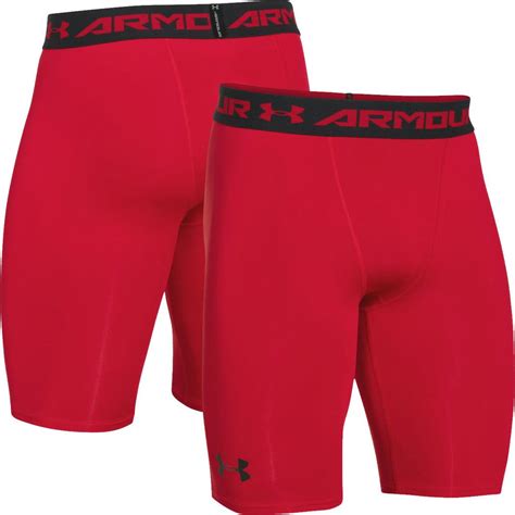 2016 Under Armour Mens Heatgear Long 9 Compression Shorts