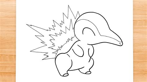 Pokemon Coloring Pages Cyndaquil