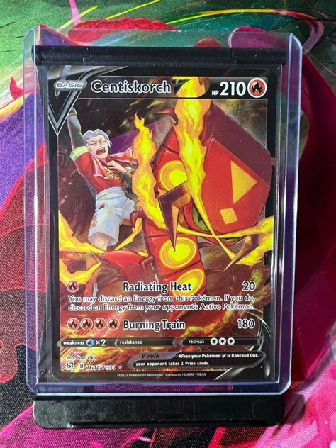 Pokemon Card Centiskorch V Trainer Gallery Lost Origin TG Hobbies