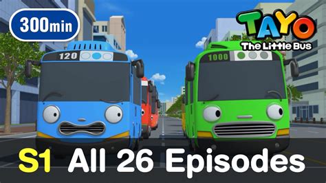 Tayo S1 L All 26 Full Episodes Of Season 1 300 Mins L Tayo The Little