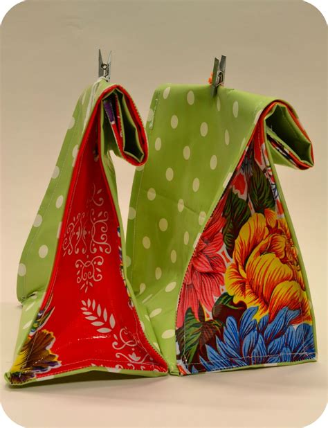 Sw Craft Club Oilcloth Lunch Bag Tutorial