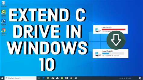 How To Extend C Drive In Windows 10 Without Any Software YouTube