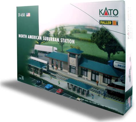 N North American Suburban Station Kit 31 650 7900 Kato Usa