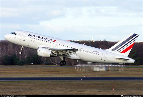 F GRHZ Air France Airbus A319 111 Photo By Tomas Milosch ID 746946