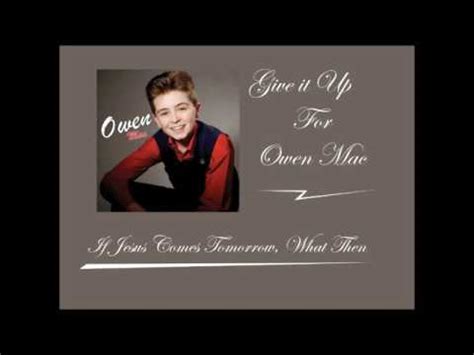 Chords for If Jesus Comes Tomorrow - Owen Mac