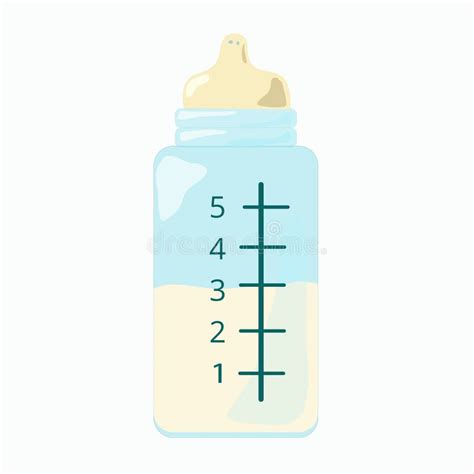 Baby Bottle Milk Splash Stock Illustrations 136 Baby Bottle Milk