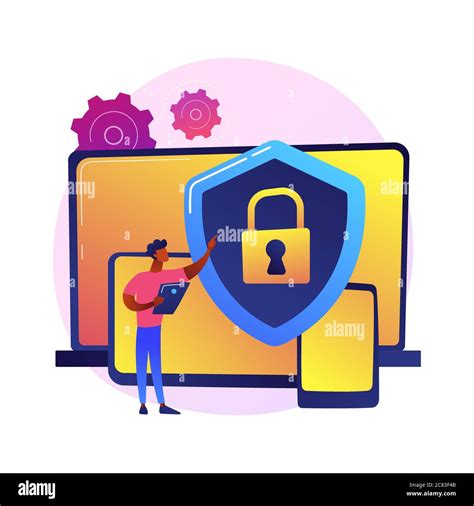 General Data Protection Regulation Vector Concept Metaphor Stock Vector