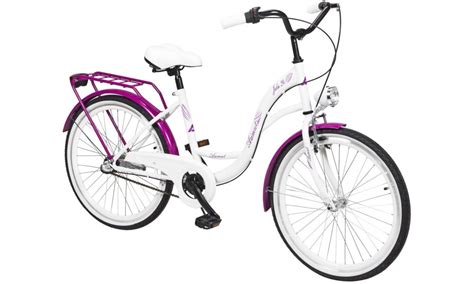 Dviratis Azimut Julie Speed White Violet Bikko Lt