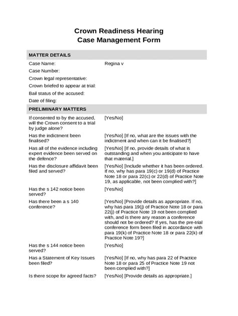 High Court Crown Court Bail Application Variation Doc Template