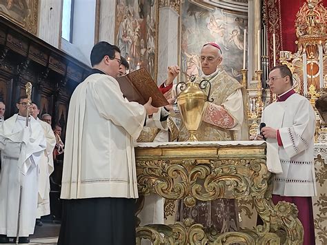 Messa Crismale Il Vescovo Raspanti L Inculturazione Della Fede Nel