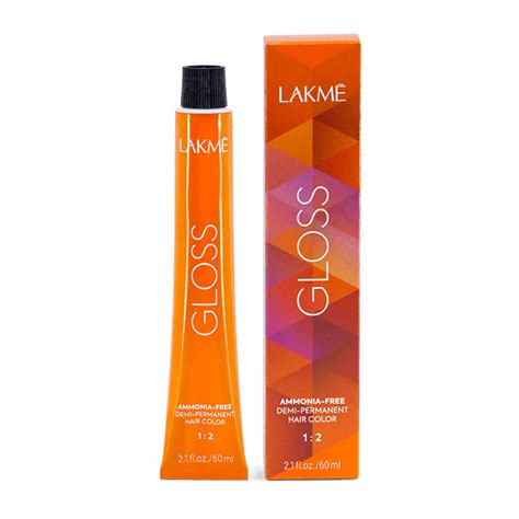 Lakme Gloss 7/13 Ash Gold Medium Blonde Demi-permanent Hair Colour ...