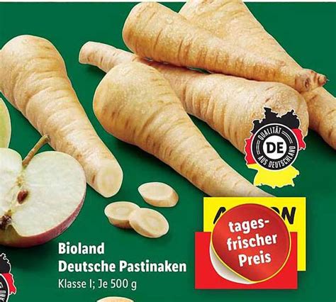 Bioland Deutsche Pastinaken Angebot Bei Lidl 1Prospekte De