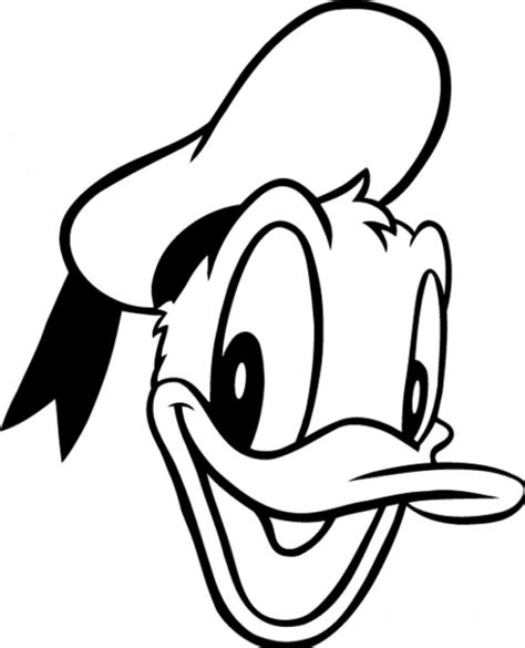 Printable Donald Duck Coloring Pages Coloringme