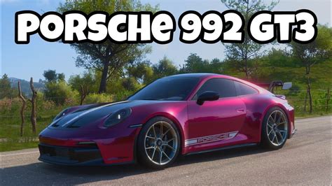 Porsche 992 GT3 Forza Horizon 5 Gameplay YouTube