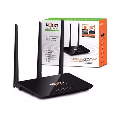 ROUTER REPETIDOR ACCESS POINT NEXXT NEBULA 300 PLUS Hunter Gaming