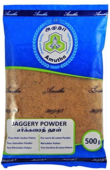 Amutha Brown Jaggery Powder 500g Jai Hind Grocery