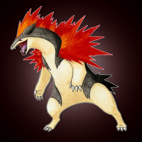 Mega Typhlosion By Fakemaket On Deviantart