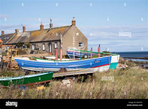 Boulmer A Small Fishing Village On The Northumbrian Coast