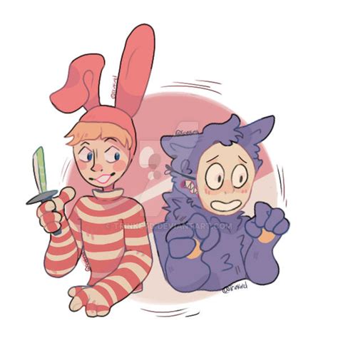 Popee the Performer and Kedamono by Trinketd on DeviantArt