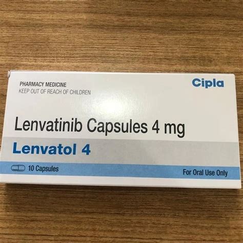 Lenvatol Mg Lenvatinib Capsules At Rs Box Lenvima In Nagpur