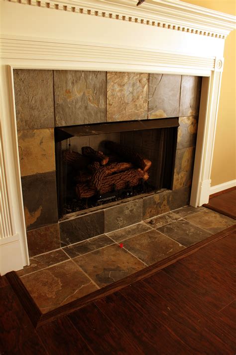 15 Fireplace Hearth Ideas With Tiles Or Slate Collections Page 2 Of 3