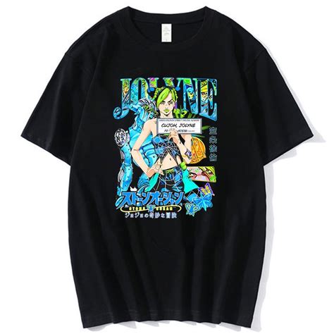 Camiseta Basica Camisa Jojo Bizarre Adventure Jolyne Cujoh Stone Ocean