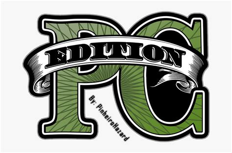 Pc Edition Logo Style Gta 5 - Gta V Pc Png, Transparent Png
